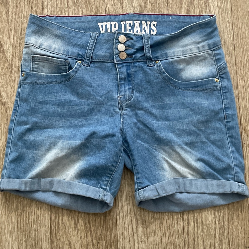 VIP Women's Blue Denim Shorts